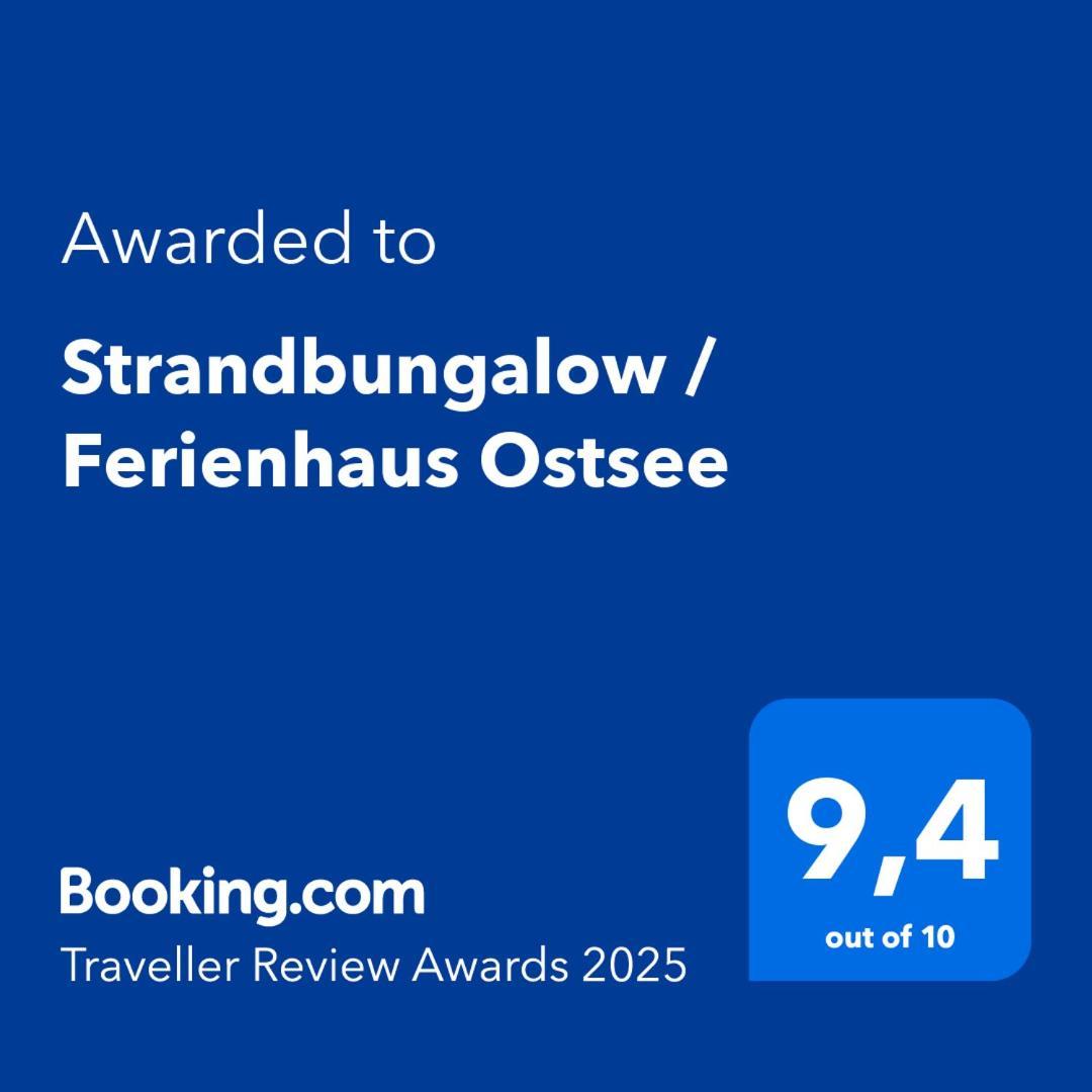 Strandbungalow / Ferienhaus Ostsee Шарбойц Екстер'єр фото
